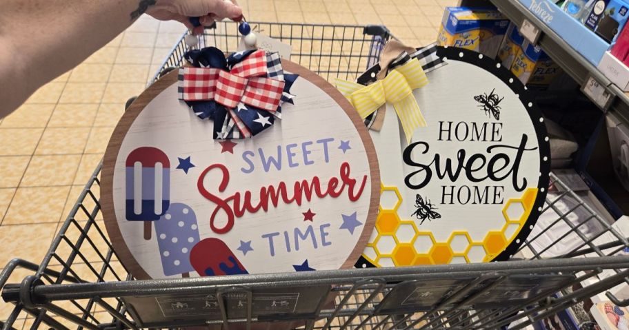 Kirkton House Circle Signs in store