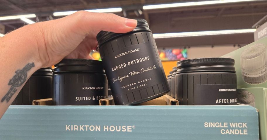 Kirkton House Single Wick Candles in store