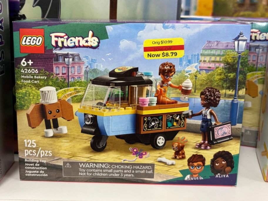 Lego Friends Mobile Bakery Set with a Kohl's Clearance Sticker