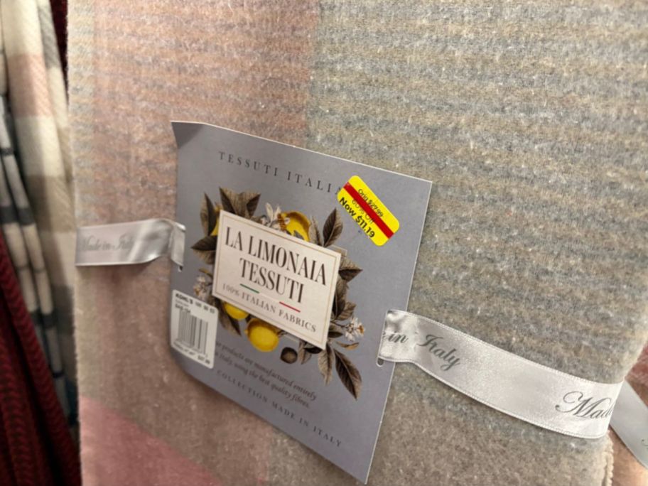 Discover Europe La Limonaia Tessuti Throw Blanket on clearance at Kohl's