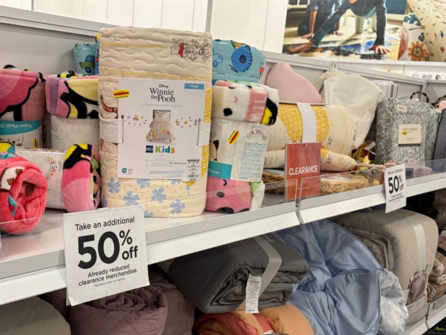 Throw blankets and bedding on clearance at Kohl's