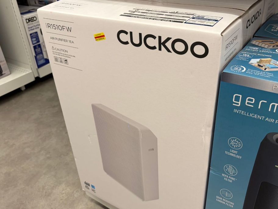 A Cuckoo Air Purifier on clearance at Kohl's