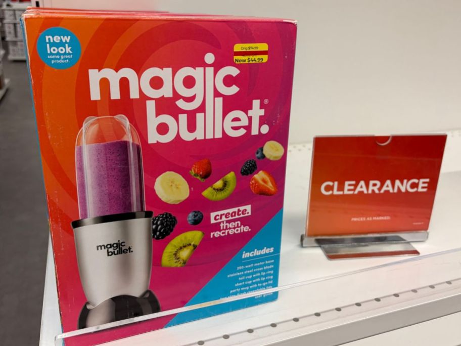 A magic bullet personal blender at Kohl's