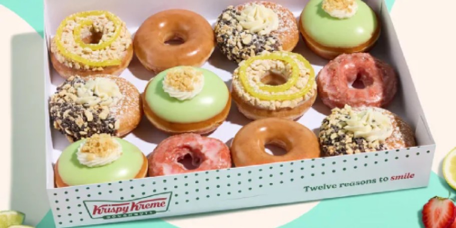 *NEW* Krispy Kreme Summer Doughnuts & Lemonade Chillers