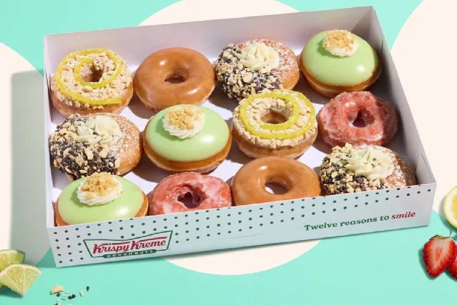 *NEW* Krispy Kreme Summer Doughnuts & Lemonade Chillers