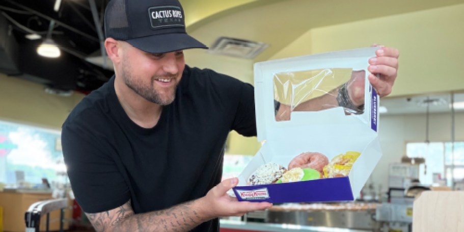 Krispy Kreme’s New Summer Lineup (+ $5 Off A Dozen After 5PM Today Only!)
