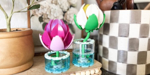 LEGO Botanicals Water Lilies Or Floral Perfume Bottle Set from $23.98 Shipped (Reg. $34)