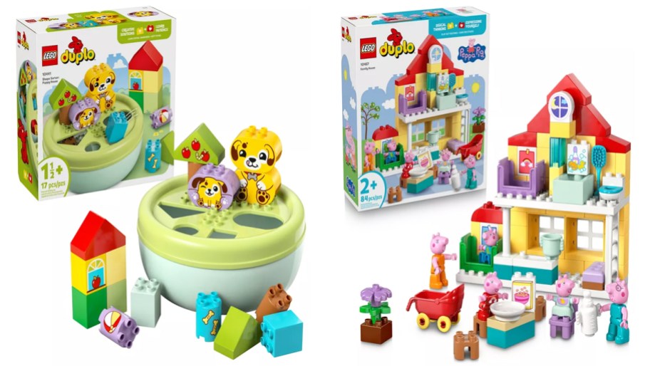 2 LEGO DUPLO sets