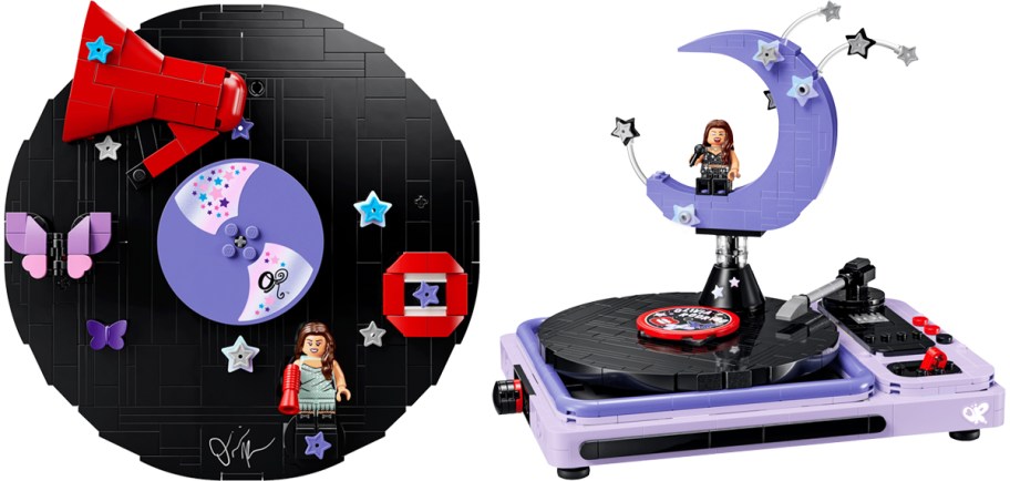 LEGO Olivia Rodrigo vinyl and record player sets