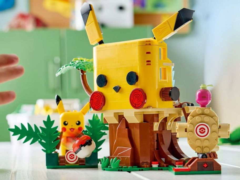 LEGO Pokémon SMART Play: Training House w/ Pikachu on table