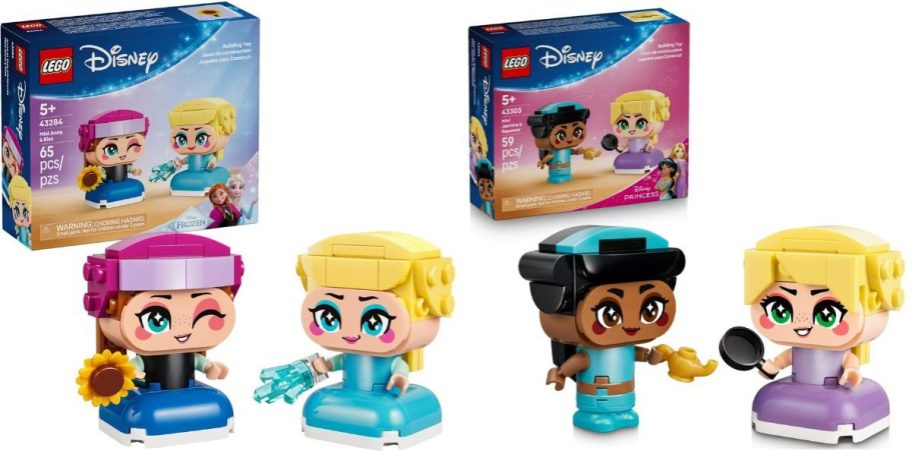 stock images of LEGO Disney Princess Mini Sets