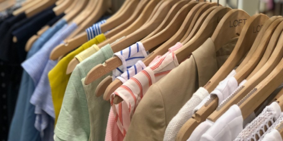 Last Chance: Up to 85% Off LOFT Women’s Clothing + Free Shipping