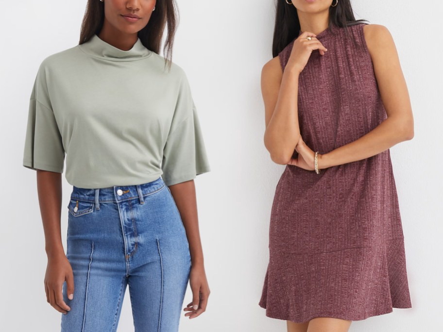قمصان وفساتين نسائية من LOFT