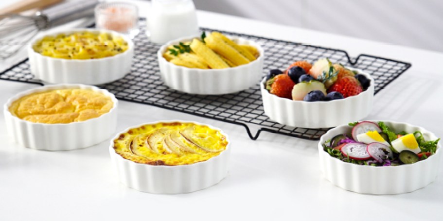 Porcelain Ramekins 6-Pack Only $11 Shipped for Amazon Prime Members (Reg. $24)