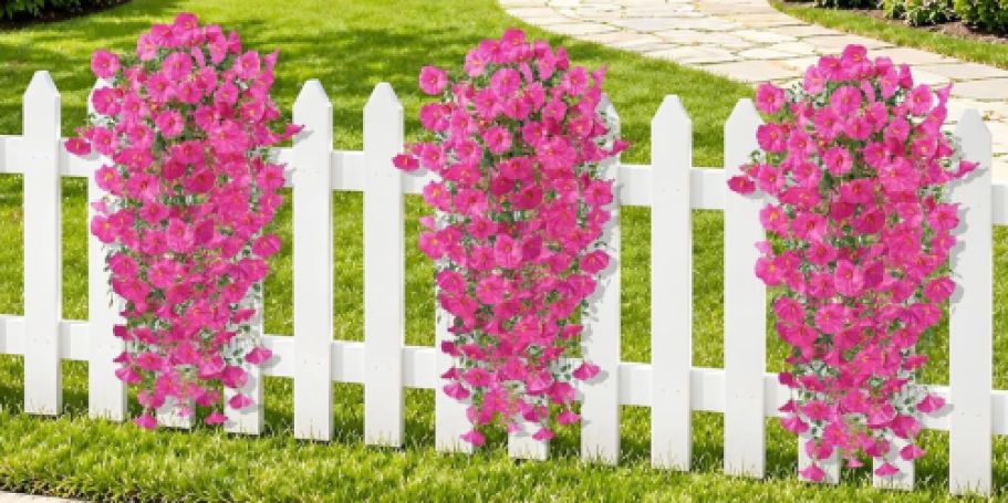Up to 55% Off Artificial Flowers on Amazon