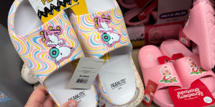 New ALDI Finds | Kids Character Slides, Disney Pajamas + More!