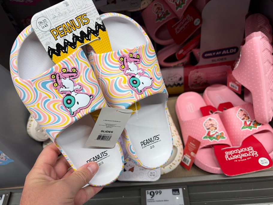 New ALDI Finds | Kids Character Slides, Disney Pajamas + More!