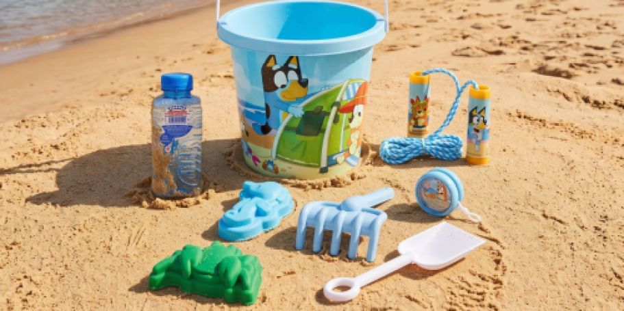 Bluey Summer Fun Set Only $6 on Walmart.com (Reg. $17) | Sand Toys, Bubbles, & More