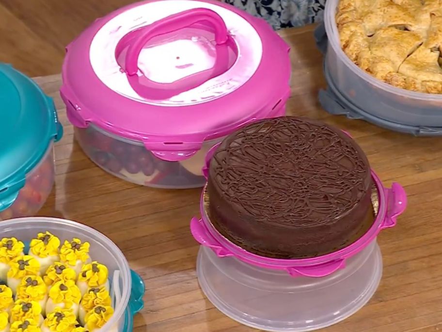 LocknLock Pie Carriers