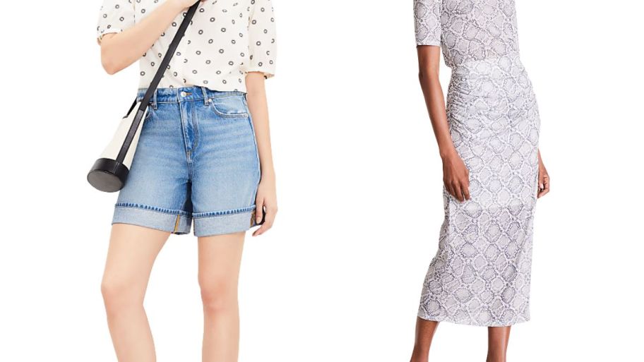 Loft shorts and skirt