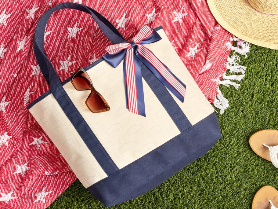 New Americana Canvas Tote Bag Available Now for Lowe’s Rewards Members