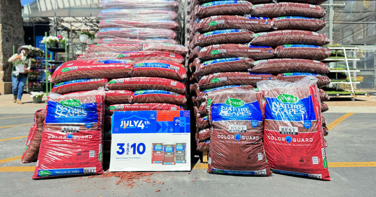 Lowe’s Early 4th of July Deals | Save Big on Mulch, Soil, Security Cameras, Grills & More