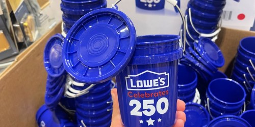Lowe’s Patriotic Mini Buckets Only $1.98 (Perfect for July 4th Parties)