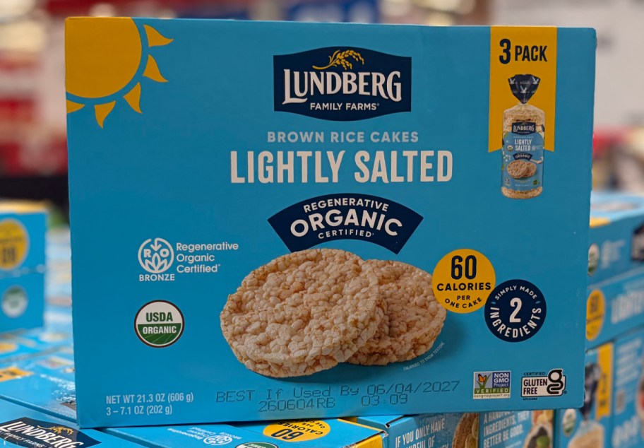 Lundberg Lightly Salted Brown Rice Cakes