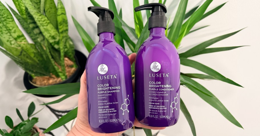Luseta Purple Shampoo & Conditioner Set Only $15.89 Shipped on Amazon
