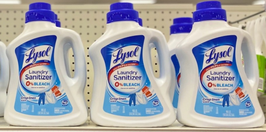 Lysol Laundry Sanitizer Just $8.43 Shipped on Amazon