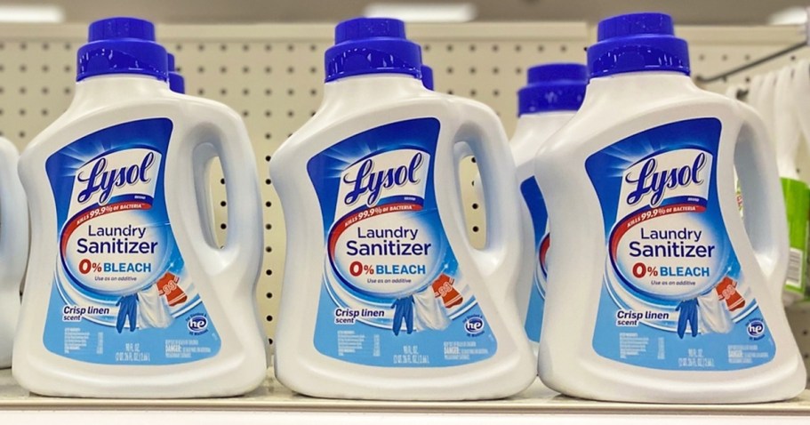 Lysol Laundry Sanitizer Just $8.43 Shipped on Amazon