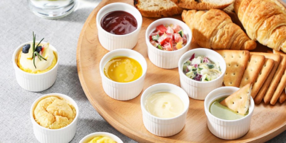 Mini Ramekins 24-Pack Only $14.94 on Amazon (Reg. $30) | Great for Sauces & Dips