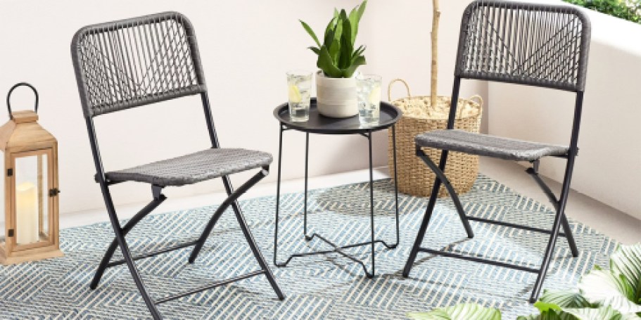 Up to 55% Off Walmart Patio Furniture Sale | Bistro Set Only $67 Shipped (Reg. $149)