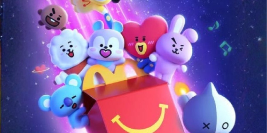 BTS Fans, Get Ready! BT21 Happy Meal Toys Are Coming to McDonald’s July 14