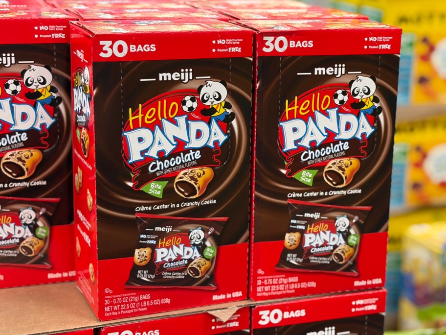 Meiji Hello Panda Chocolate Cookies at Sam's