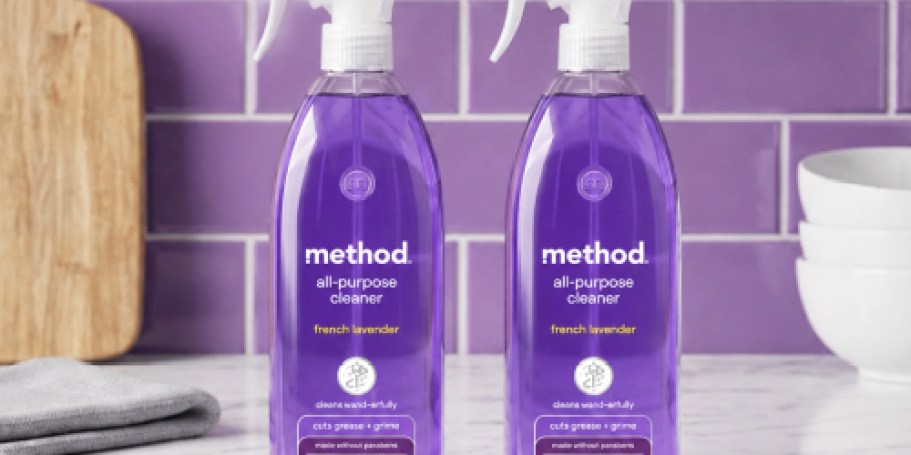 Method All-Purpose Cleaner Spray 2-Pack Just $5 Shipped on Amazon (Reg. $11)