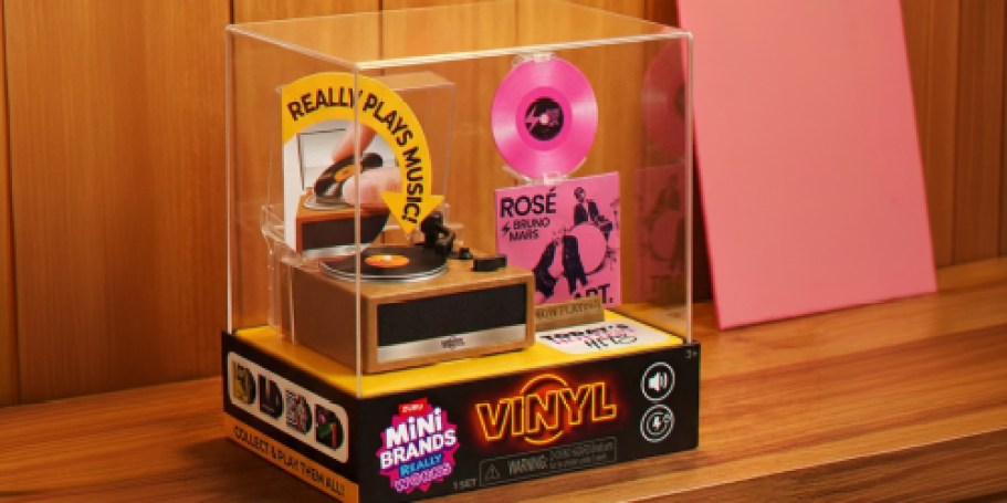 This Tiny Mini Brands Record Player Actually Works!