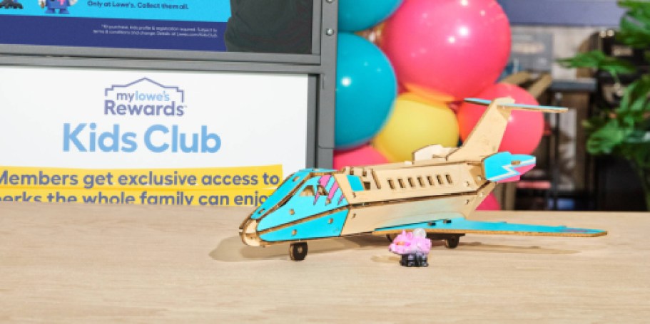 Kids Can Build a MrBeast Swarm Jet at Lowe’s on 7/25 – Register Now!
