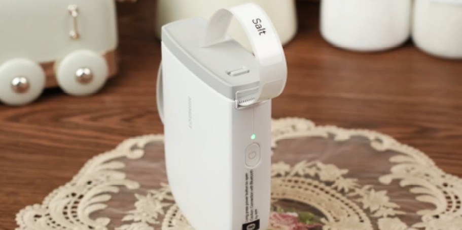 Portable Label Maker Just $10.99 on Amazon (Reg. $29)