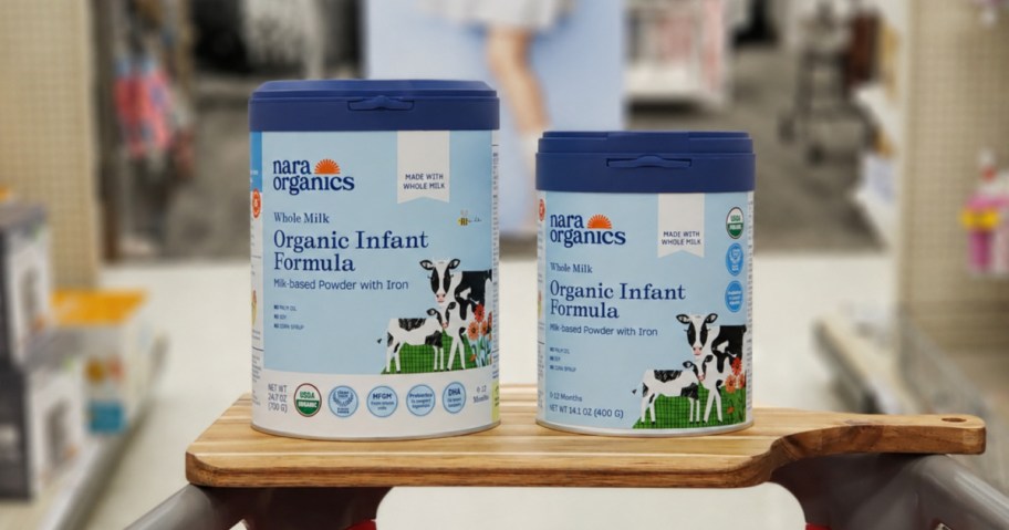 Nara Organics Infant Formula in baby department