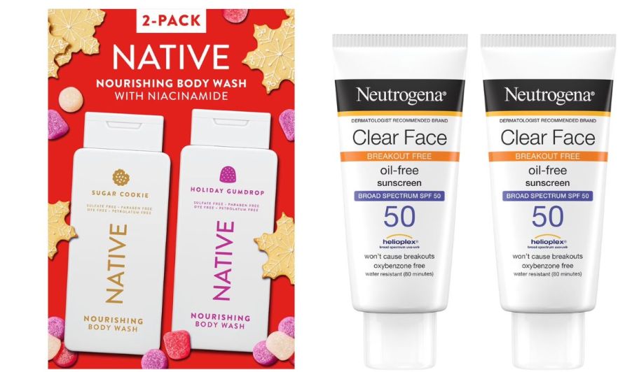 Native and neutrogena