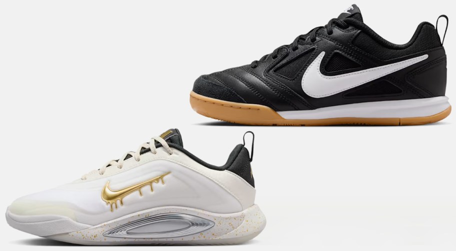 Nike A'One “Unanimous” Big Kids Basketball Shoes and Nike Gato Big Kids Shoes