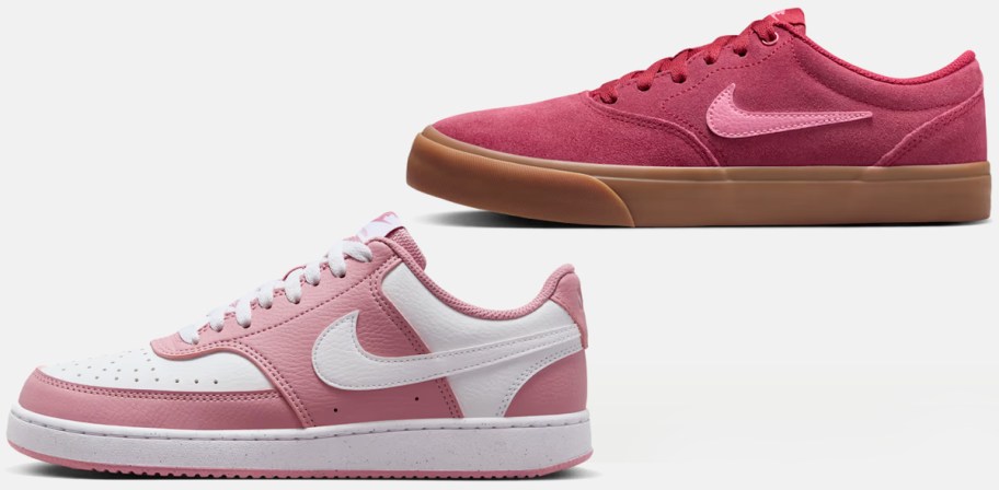 Nike Court Vision Low Next Nature Women's Shoes and Nike Charge Suede Women's Shoes