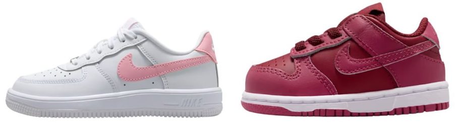 Nike Force 1 Low Little Kids Shoes and Nike Dunk Low Big Kids Shoes&nbsp;