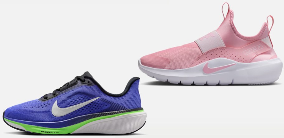 Nike Pegasus 42 Big Kids Shoes and Nike Flex Runner 4 Big Kids Shoes