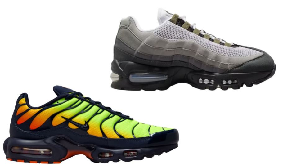 Nike air Max shoes men and women black and gray