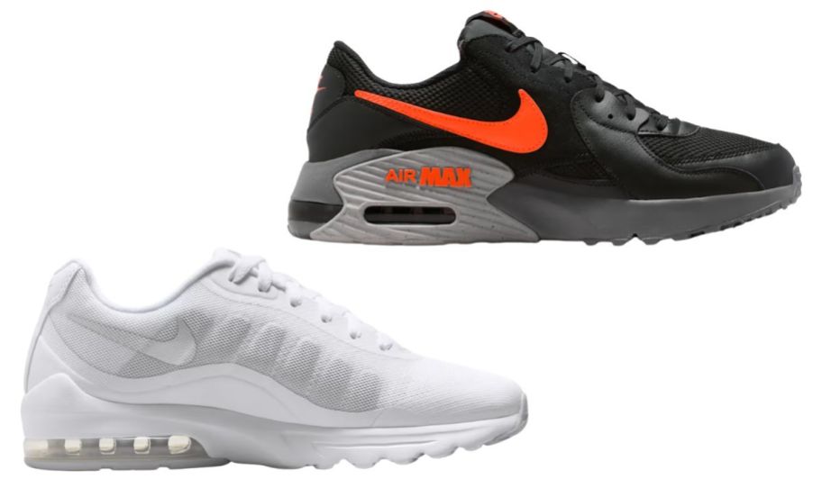 Nike air Max shoes men and women white and black