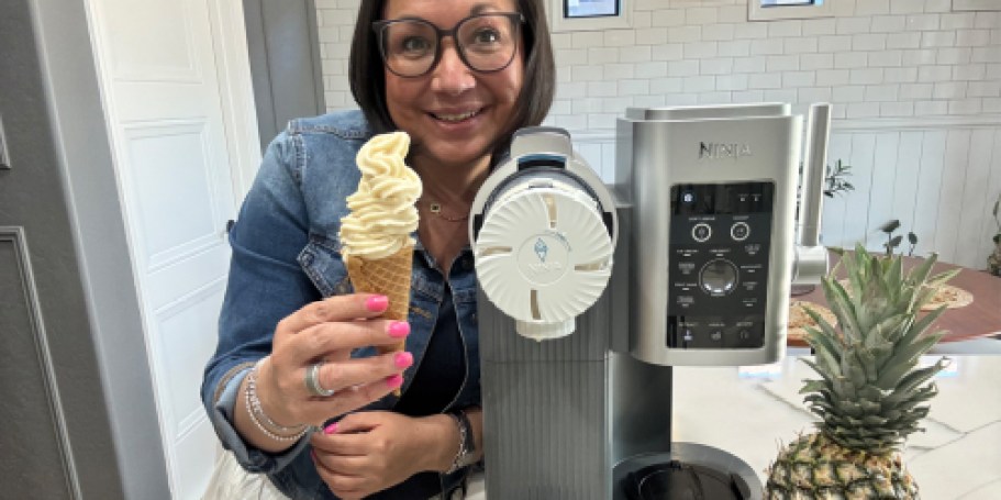 Ninja Swirl Soft-Serve Ice Cream Maker Just $249.99 Shipped for Prime Members (Reg. $350)