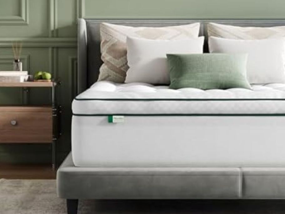 Novilla Mattress Topper on bed