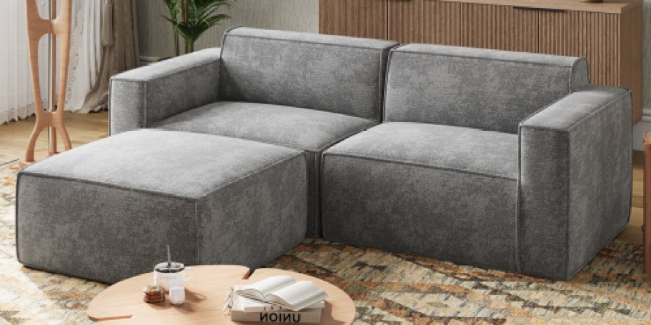 Up to 50% Off Novilla Sofas | Modular Sofa w/ Ottoman from $509.99 Shipped